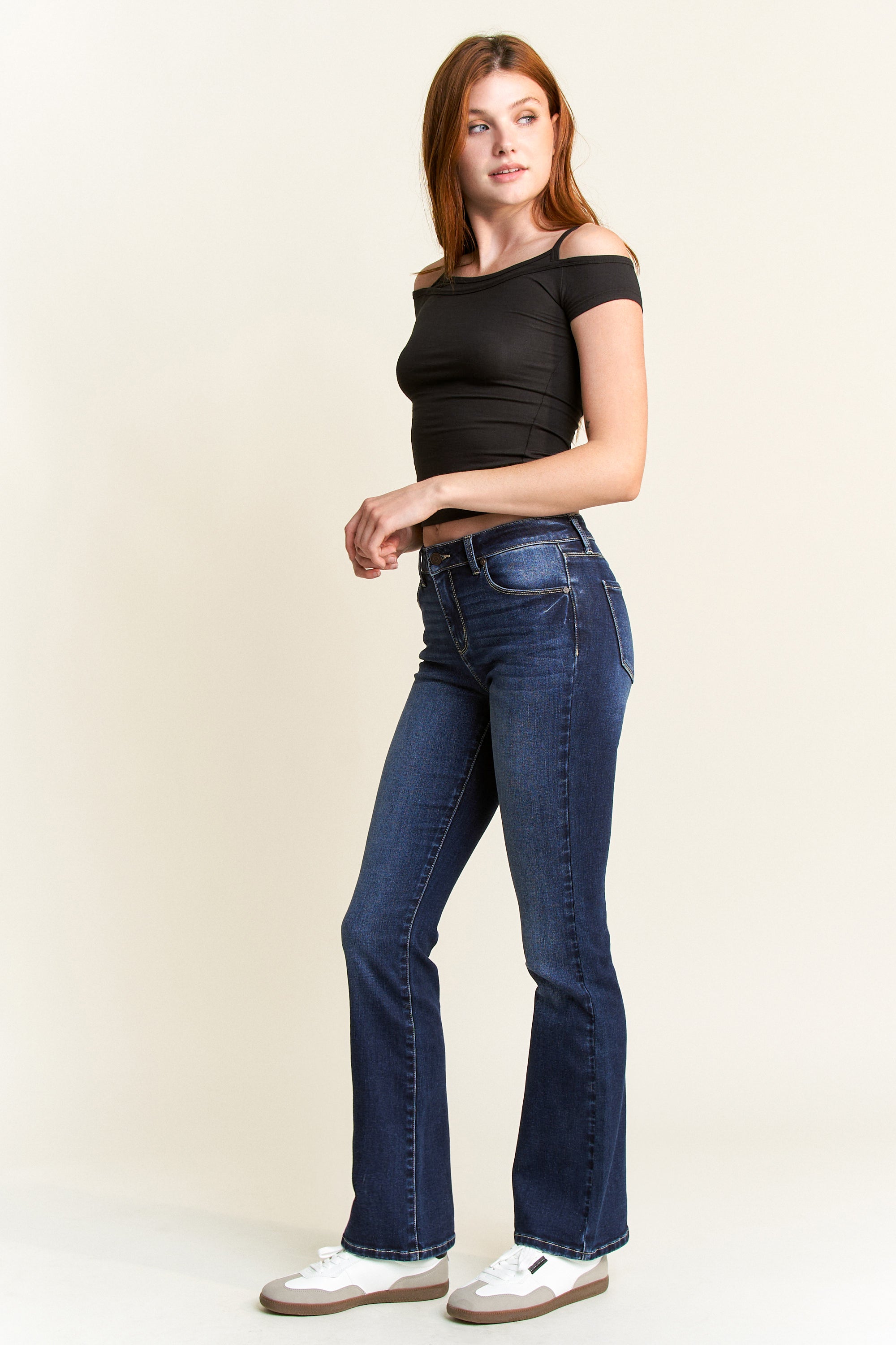 High Rise Classic Bootcut Jeans 6