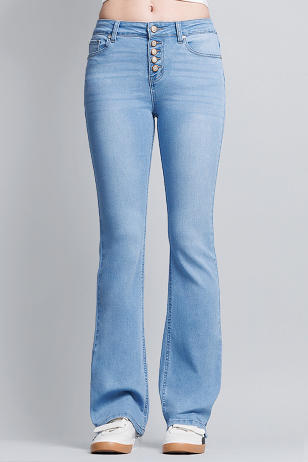 Cotton On LOW RISE BOOTCUT JEAN - Jeans Bootcut - rain blue/light